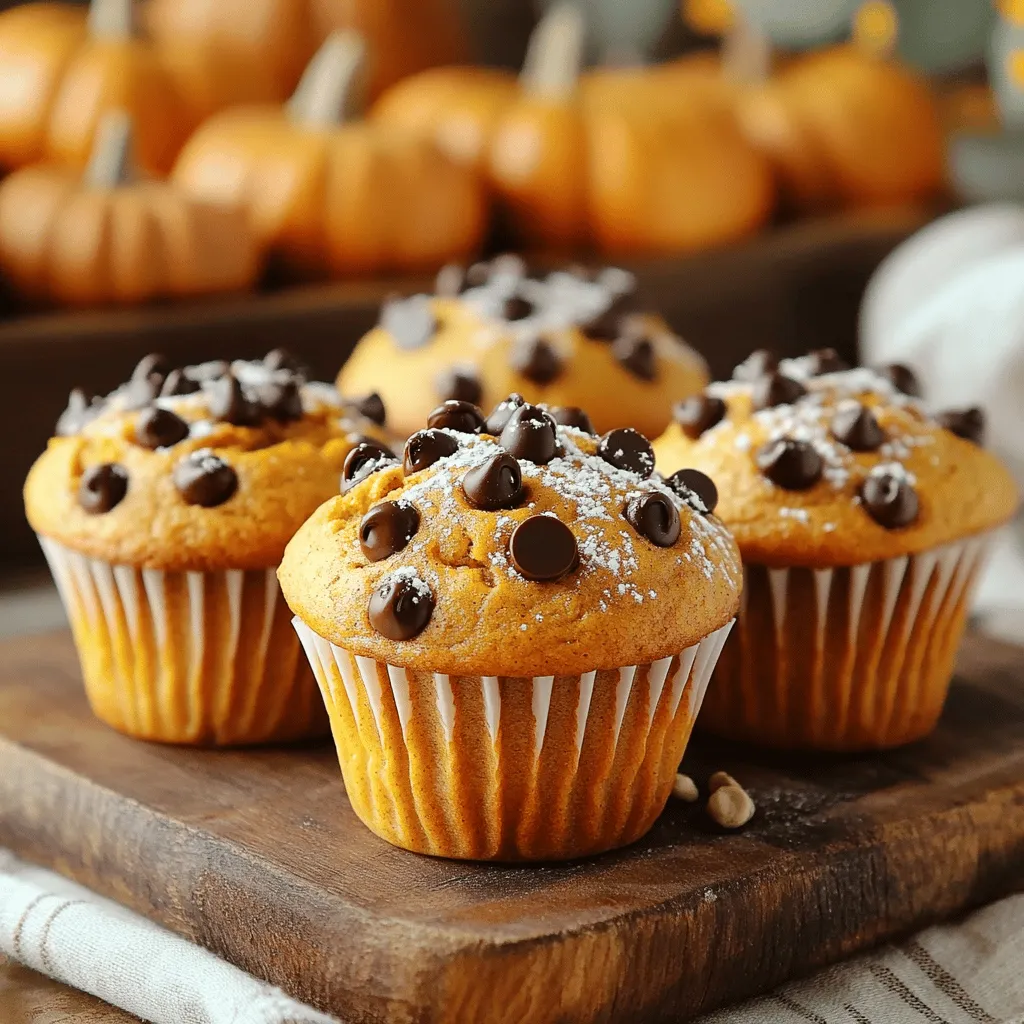 Sourdough Pumpkin Chocolate Chip Muffins Delightful Treat