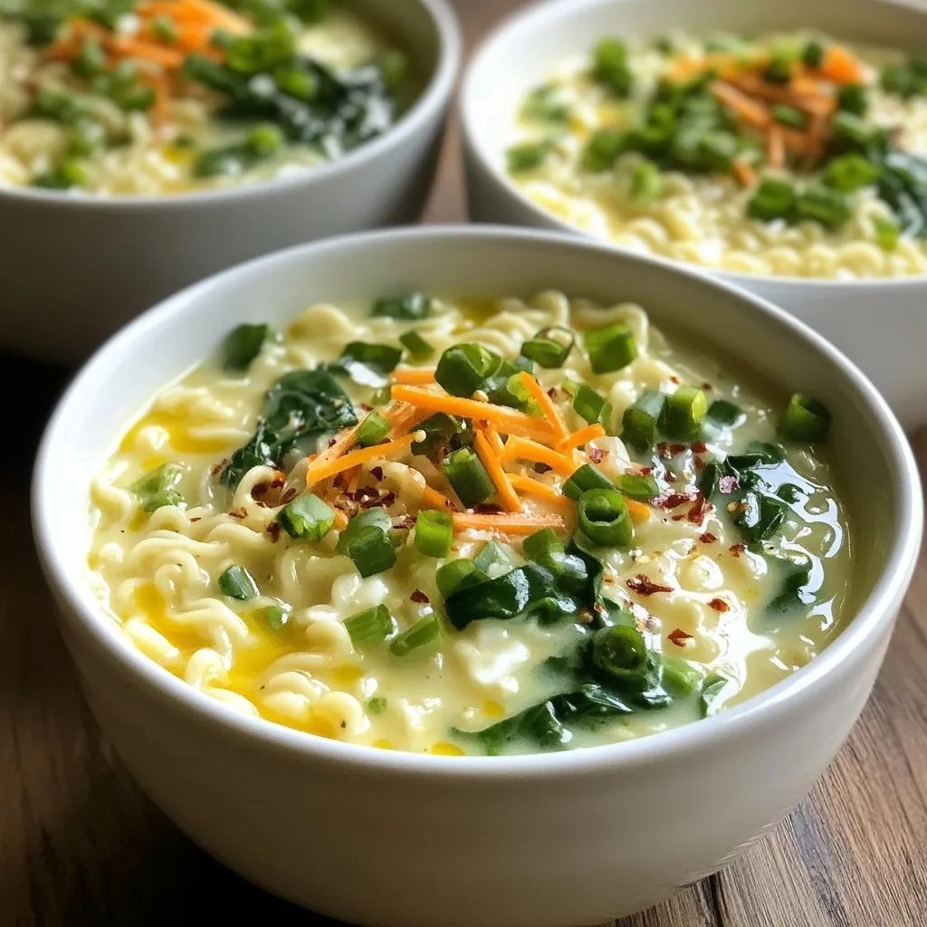 Creamy 10-Minute Ramen Quick and Easy Recipe