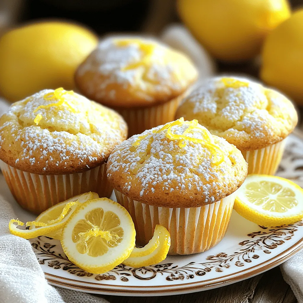 Lemon Cream Cheese Muffins Simple and Tasty Recipe