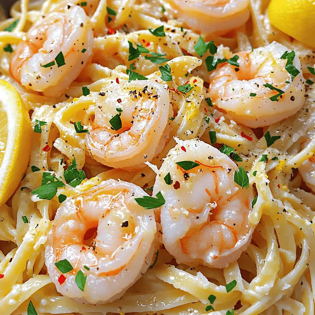 Garlic Butter Shrimp Scampi Linguine Delightful Meal