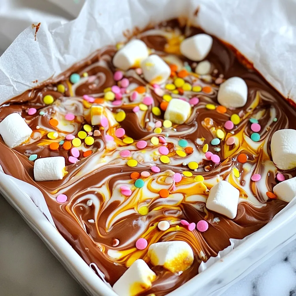 Marshmallow Swirl Fudge Irresistible Homemade Treat