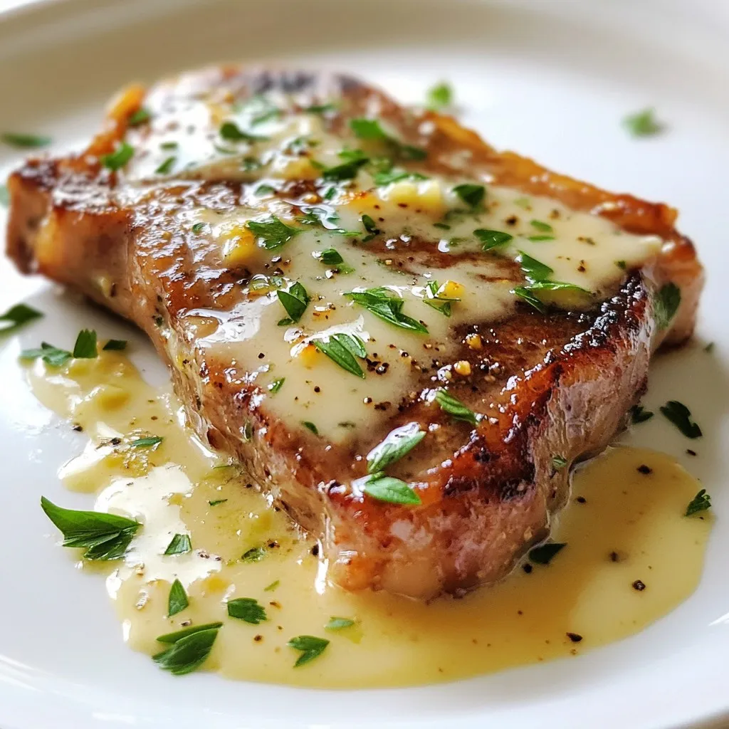 Garlic Butter Steak with Parmesan Cream Sauce Delight