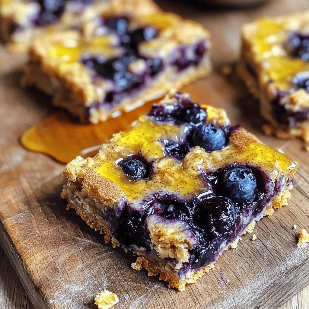 Wholesome Blueberry Oatmeal Bars Simple and Tasty Treat