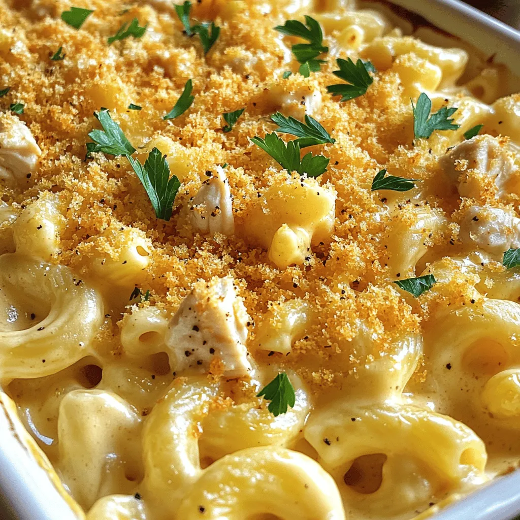 Creamy Honey Pepper Chicken Mac and Cheese Delight
