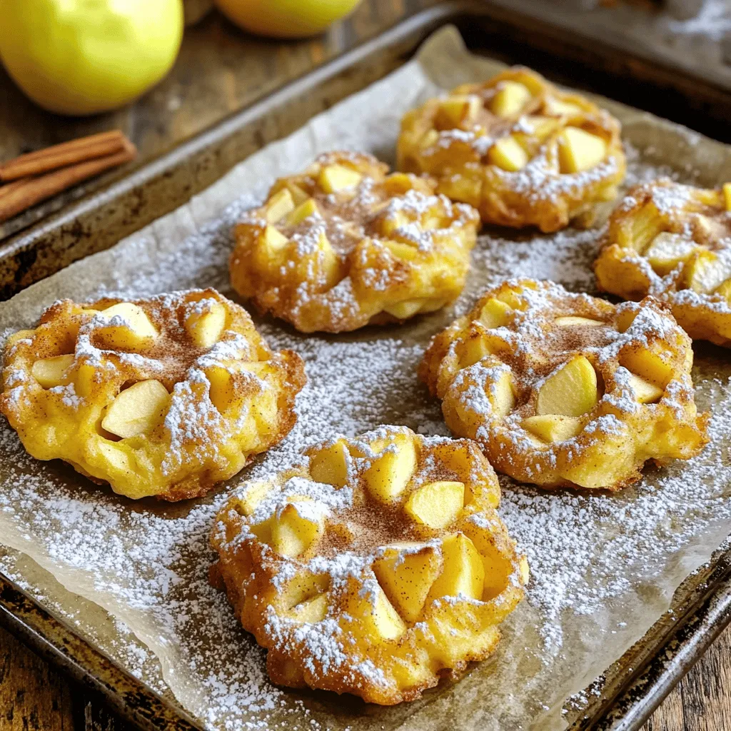 Warm Baked Apple Fritters Comforting Treat Recipe