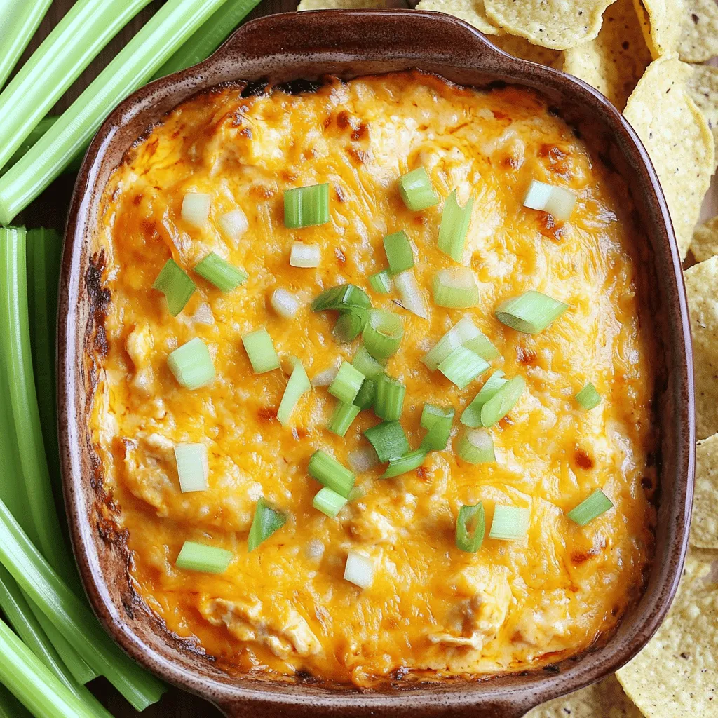 Buffalo Chicken Dip Rich and Flavorful Appetizer