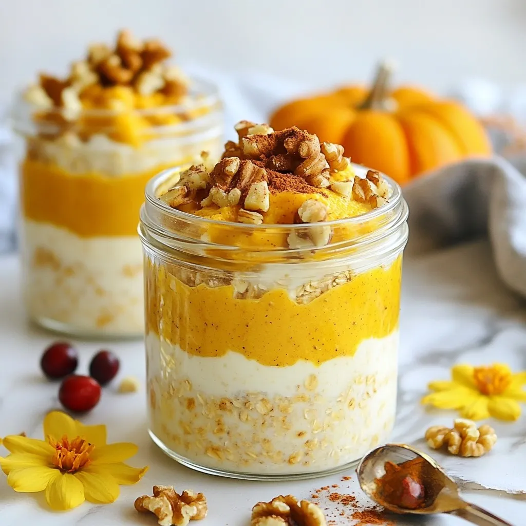 Pumpkin Spice Overnight Oats Simple and Tasty Recipe