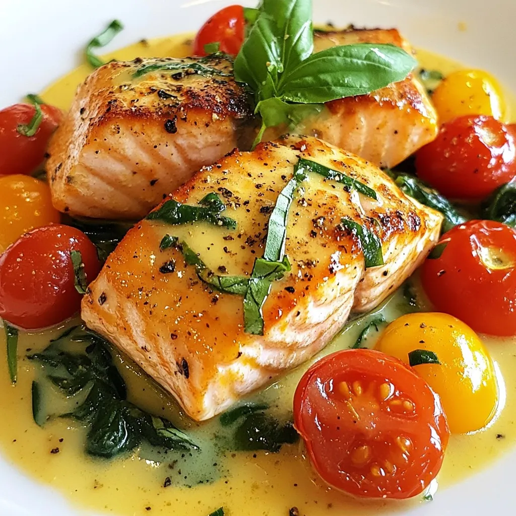 Creamy Tuscan Salmon Irresistibly Flavorful Dish