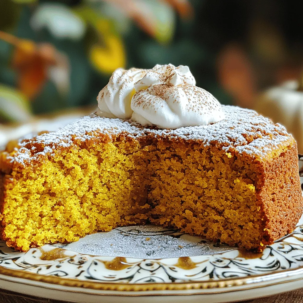 Easy Pumpkin Spice Cake Delicious and Quick Recipe