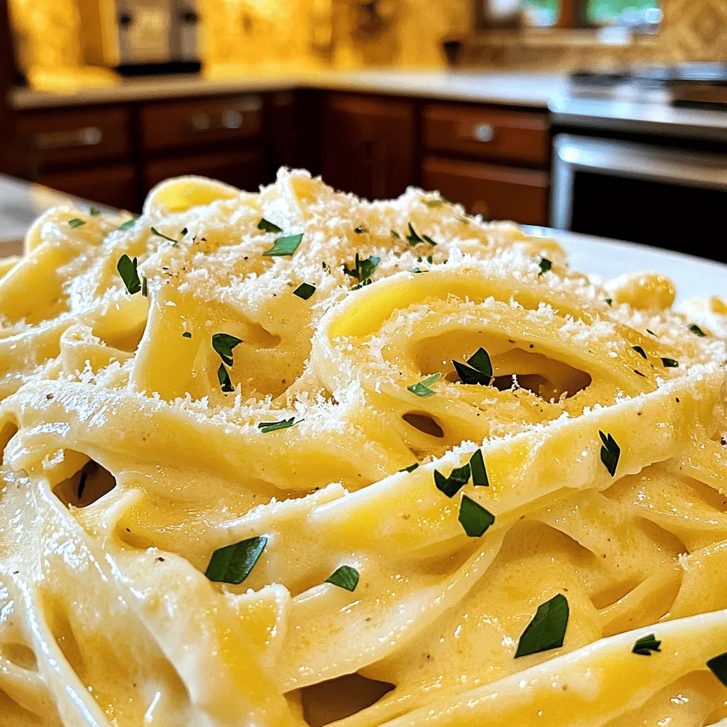 Garlic Parmesan Pasta Rich and Creamy Comfort Food