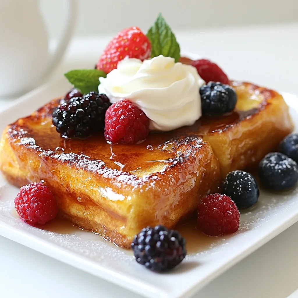 Creme Brulee French Toast Delightful Morning Treat