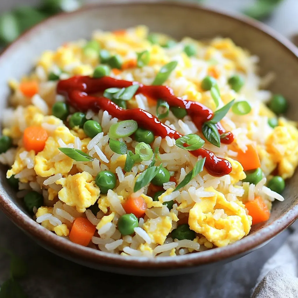 Minute Chili Crisp Egg Fried Rice Flavorful Delight