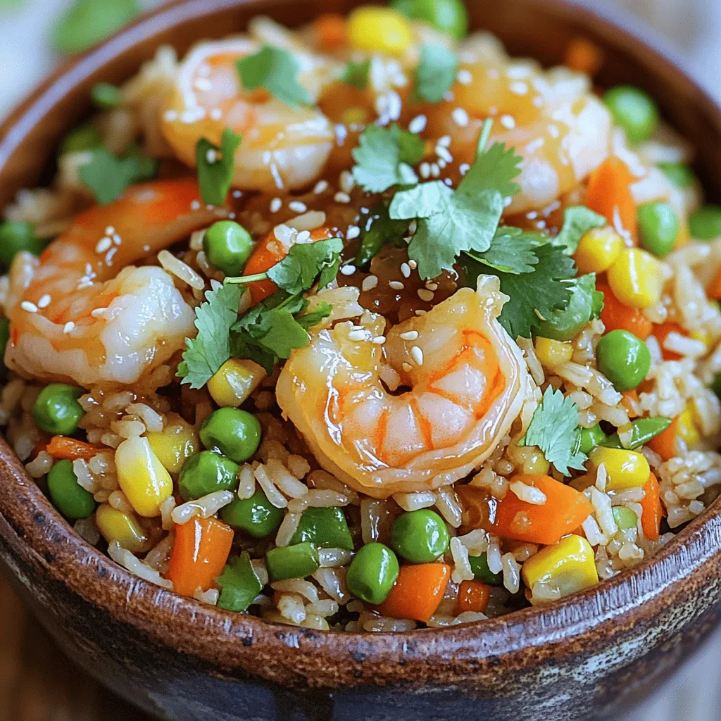 Honey Garlic Shrimp Fried Rice Flavorful Easy Recipe