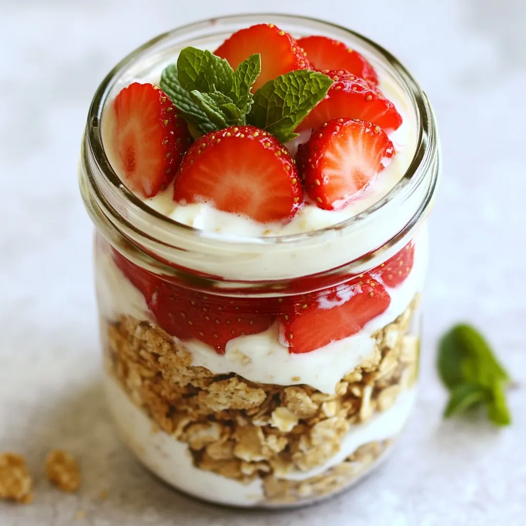 Strawberry Shortcake Overnight Oats Delightful Recipe