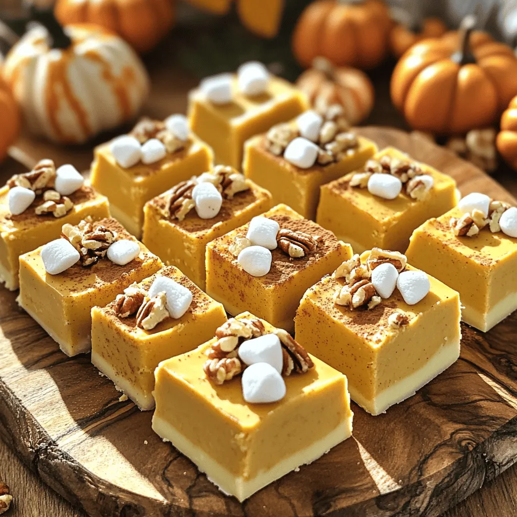 Pumpkin Pie Fudge Irresistible Sweet Treat Recipe